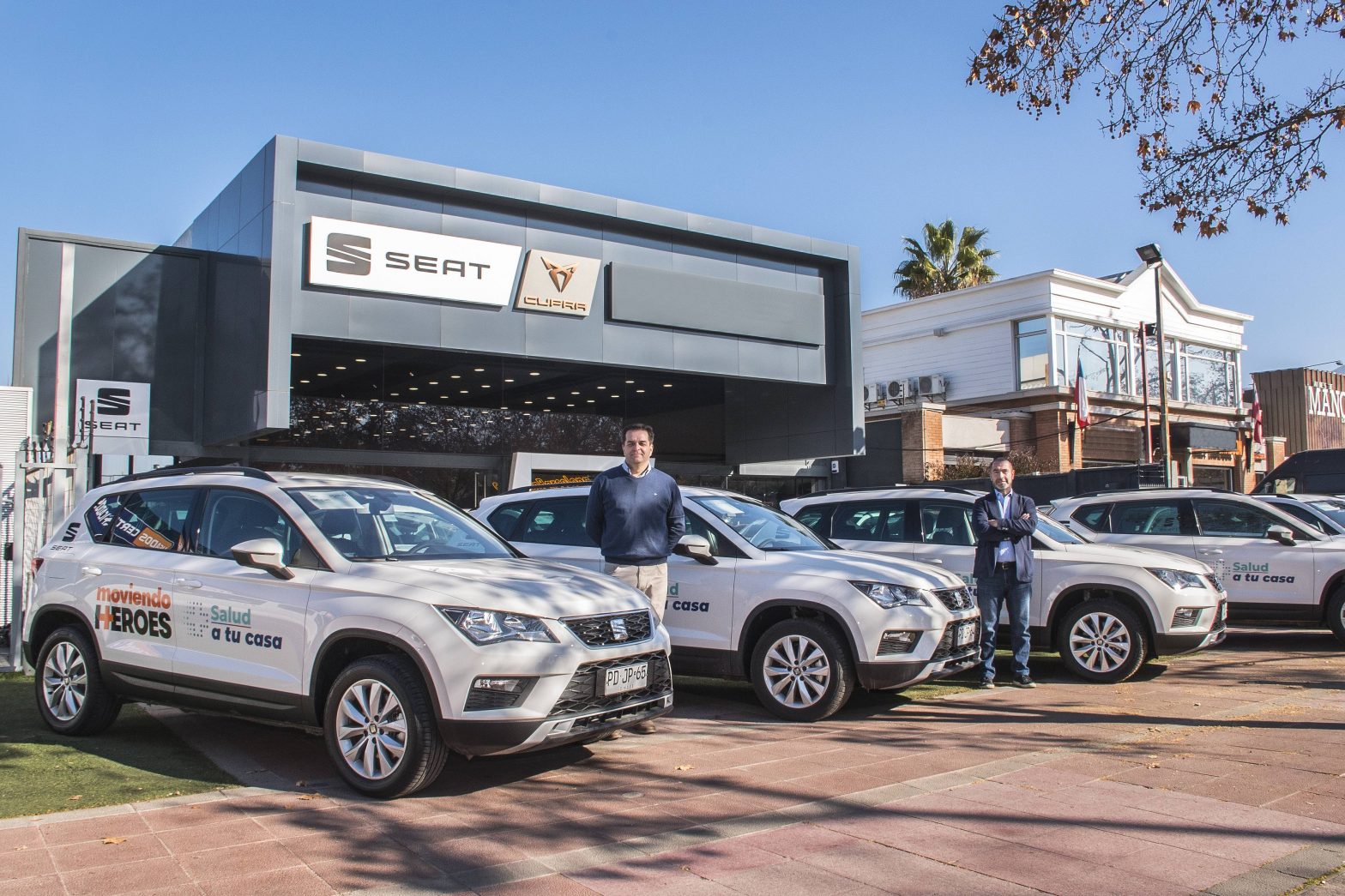 SEAT entrega flota a Minsal